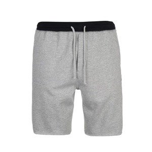 Pantalones Cortos Deportivos de Felpa de Poliéster/Algodón, Nueva Moda, Personalizados, Casuales para Hombre, con Franjas Laterales, Cintura Elástica Alta - Product Image 1