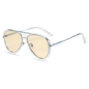 6425 New Fashion Luxury Classic Metal Square Frame Unisex <b>Sunglasses</b> with UV400 Protection Full Rim Designer Vintage Pilot 2025 - Product Image 2