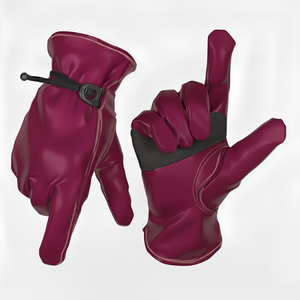 Gants de sécurité en cuir de qualité supérieure, gants de travail durables en cuir de vachette, protection des mains en cuir pour le travail industriel - Product Image 2