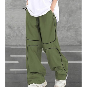 กางเกงวอร์มทรงหลวมสำหรับผู้ชายกางเกงวิ่งทรงโอเวอร์ไซส์งานปักลายออกแบบได้ตามต้องการ - Product Image 2