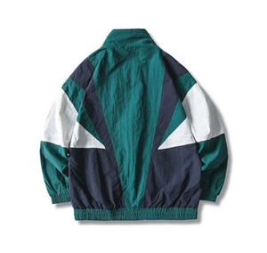 Nylon Plus Size Color Block <b>Men's</b> <b>Jacket</b> Patchwork Outdoor Full Zipper <b>Track</b> <b>Jacket</b> Zip up Windbreaker <b>Men</b> <b>Jacket</b> - Product Image 5