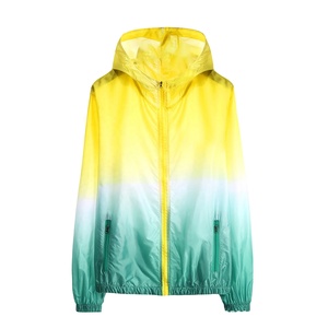 Chaqueta Cortavientos Ligera para Hombre, Sublimada, con Logotipo Personalizado, Impermeable, con Cierre, Tipo Anorak - Product Image 1