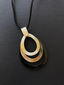 Collar con Colgante de Imitación de Cuerno Antiguo, Hecho a Mano, Ecológico, de Alta Calidad y Lujo, Joyería de Cuerno de Búfalo de Diseño para Fiestas y Uso Diario - Product Image 5