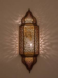 Lampe suspendue décorative en laiton, style antique, style temple indien, luminaire suspendu Diya pour salon, balcon, décoration spirituelle et festive - Product Image 2