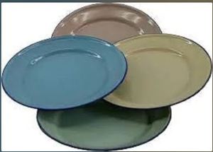 จานเคลือบโลหะ / จานเคลือบ / จานลึก - Product Image 2