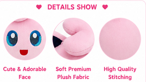 Juguete de peluche Jigglypuff, suave y adorable, peluche rosa, animal de peluche kawaii, juguete de peluche suave para abrazar, peluche para bebé - Product Image 3
