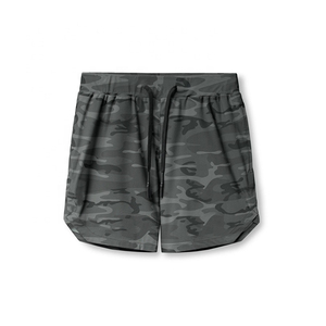 Mens Casual Mid Waist Canvas Lightweight Polyester Quick Dry Running <b>Shorts</b> Zippered Pocket <b>Towel</b> Loop for Gym Fitness Workout - Product Image 5