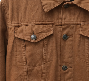 Vestes en jean pour hommes, style vintage, col rabattu, fabrication en gros, services OEM, vêtements de mode - Product Image 3