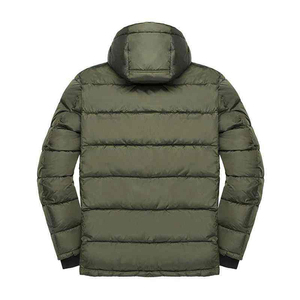 Shinny Hooded Puffer Jacket High Quality Casual Wear Winter <b>Bubble</b> <b>Coat</b> Lightweight Warm Soft Padded Jacket For Men - Product Image 6