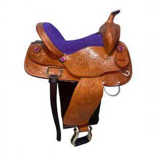 Silla de Montar Inglesa de Alta Calidad, Cuero Genuino, Armazón de Madera, Tamaños Personalizables, Accesorio Duradero para Montar a Caballo - Product Image 4