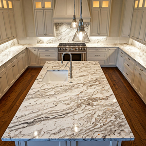 Granite blanc d'Alaska, qualité d'exportation, pierre à grain fin pour projets résidentiels et commerciaux - Product Image 2