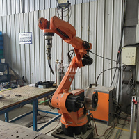 Robots automáticos industriales brazo 6 ejes programable Universal Robot brazo Robot máquina de soldadura inteligente LIMPIEZA DE ACERO INOXIDABLE