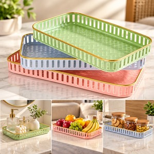 Bandeja de Servir de Madera con Acabado Elegante en Nogal para Comida y Bocadillos a Precios Económicos para Uso en el Hogar, Hoteles, Restaurantes y Servicios de Catering - Product Image 1
