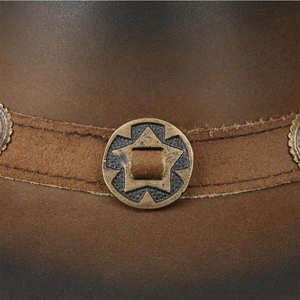 Sombrero Vaquero Artesanal a Rayas, Estilo Vintage, Formal, Casual, de Invierno, para Viajes, Deportes y Actividades al Aire Libre, Venta al Por Mayor para Rancheros y Minoristas - Product Image 5