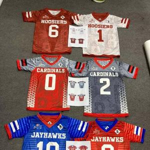 Jersey reversible de alta calidad para hombre, camiseta de fútbol para jóvenes, camiseta de equipo con logotipo personalizado - Product Image 1