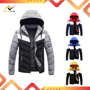 Chaqueta Acolchada para Hombre, Impermeable, Resistente al Viento, con Cierre, para Invierno, Ecológica, Antibacteriana, con Logotipo Frontal - Product Image 5