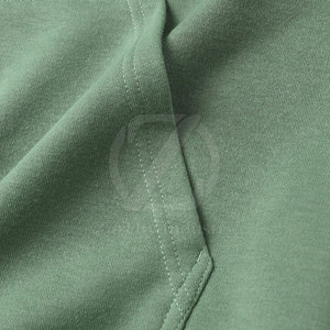 Service OEM, vente en gros, sweats à capuche d'hiver pour hommes, légers, couleur unie, polyester/coton, polaire respirant, écologique, en stock - Product Image 4