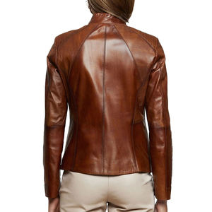Nouvelle Veste en Cuir pour Femme, Design Tendance, Qualité Supérieure, Automne Hiver, Coupe Ajustée, Vente en Ligne - Product Image 3