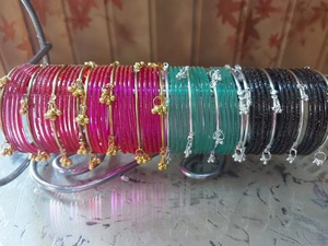 Modern Stylish Kashmiri Fashion Womens Trendy Stackable Silver Plated Eco Friendly Unique Design Customizable Bangles - Product Image 6