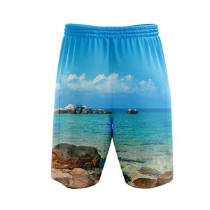 High Quality Sublimation Shorts Lightweight Breathable Fabric Comfortable Fit Vibrant Print New Design Men Sublimation Shorts - Product Image 2