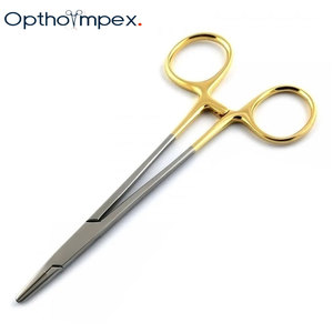 Porte-aiguilles chirurgicaux manuels professionnels en acier inoxydable – Instruments à prise sécurisée pour la suture et les procédures médicales en milieu hospitalier - Product Image 2