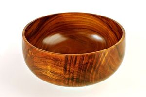 Bol en bois décoratif avec motifs sculptés complexes, écologique, taille et couleur personnalisables, pour servir lors de fêtes, décoration de la maison - Product Image 6