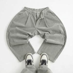 2026 Hot Selling <b>Men's</b> Wide Leg Casual Pants Loose Straight Trousers for Autumn Winter Unisex Casual Straight Baggy Sweatpants - Product Image 5