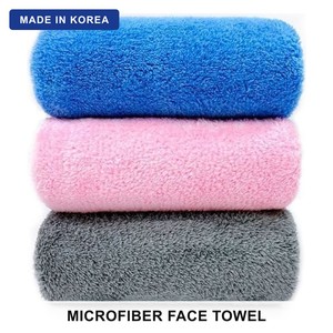 Asciugamano Viso in Microfibra Coreana, Morbido e ad Asciugatura Rapida, per Bagno, Salone, Hotel, Spa, Colori Assortiti - Product Image 1