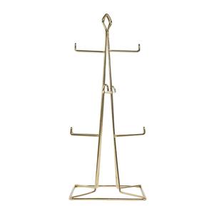 Soporte de hierro con recubrimiento en polvo de estilo moderno para tazas, soporte de mesa independiente para accesorios de café en la cocina del hogar al mejor precio. - Product Image 4