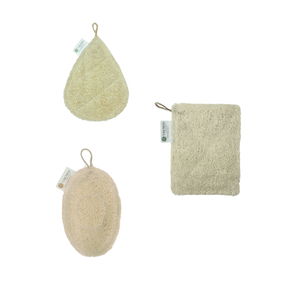 Éponge à vaisselle en loofah naturelle, éponge à légumes pour la cuisine, haute absorption, 100% biodégradable, compostable, sans plastique, écologique - Product Image 4