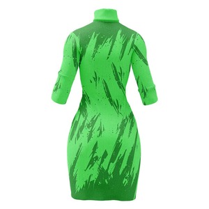 Robe polo chic et sportive pour femme - Design à bords contrastés - Logo personnalisé - Vêtements sportifs pour femmes à manches courtes - Product Image 5