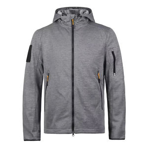 Sweat à capuche en molleton brodé de luxe pour homme, mélange de coton doux, pull personnalisé avec logo, streetwear tendance - Product Image 1