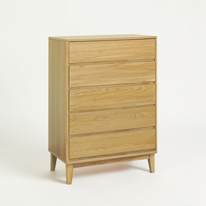 Bedroom Furniture Vietnam Solid Wood Bedroom Set with 4 Units Minimalist Wooden Bedroom Set OEM/ODM for Wholesalers - Product Image 3