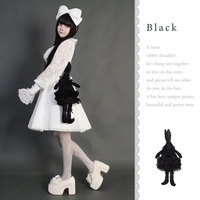 Bolso de hombro Lolita con lazo, lindo y encantador, a precio especial, disponible para pedidos de pequeños lotes.