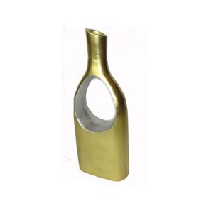 Decorative Aluminum <b>Centre</b> <b>piece</b> Vase with Refined Floral Cutwork Pattern for Premium Interior Deco - Product Image 5