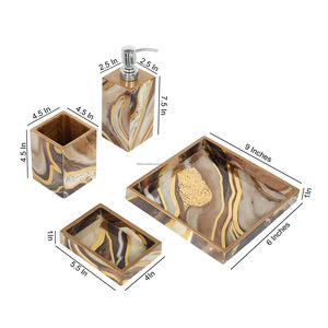 Muebles de baño modernos de calidad de lujo, tocador de baño, tablero de roca, juego de baño de madera maciza de Falak World Export - Product Image 4