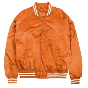 Custom Logo Men Varsity <b>Jacket</b> Premium Letterman Wool <b>Leather</b> Baseball College Bomber <b>Jacket</b> Latest Fashion <b>Winter</b> Streetwear - Product Image 4
