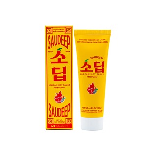 [ShinSung Biopharm] Sauce coréenne légèrement épicée certifiée Halal avec collagène végétalien SAUDEEP Sauce coréenne traditionnelle piquante - Product Image 4
