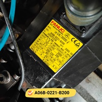 Moteur servo AC Fanuc Alpha I A06B-0221-B200 avec codeur d'impulsions 220V 1kW IP65 Protection contre les surcharges pour machines-outils CNC