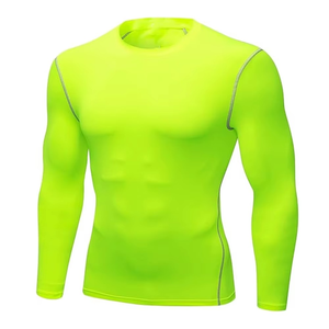 Factory Made Plain Dyed <b>Men</b> <b>Rash</b> <b>Guard</b> in Reasonable Prices Custom Blank Long Sleeves <b>Men</b> Polyester Spandex <b>Rash</b> <b>Guard</b> - Product Image 4