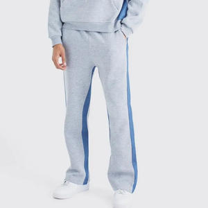 Survêtements pour hommes personnalisés, écologiques, respirants et à séchage rapide, pour l'hiver, décontractés, pour la course à pied, l'entraînement, le jogging, en polyester/coton, OEM - Product Image 4