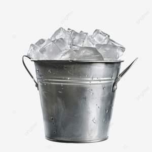 Seau à glace en métal robuste pour le refroidissement du vin, du champagne et des boissons, accessoire de bar élégant, idéal pour la maison et la cuisine - Product Image 4