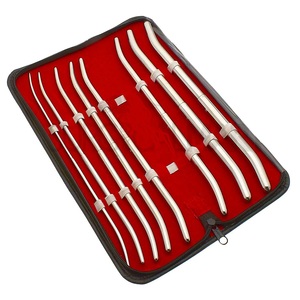 Juego de Dilatadores Uterinos Pratt de Alta Calidad, 8 Piezas, Doble Extremo, 11 Pulgadas, Acero Inoxidable, Instrumentos Quirúrgicos, Certificación CE - Product Image 2