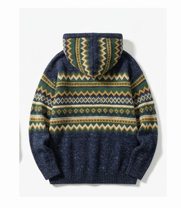 Sweat-shirt à capuche personnalisé en coton molletonné épais, imperméable et écologique, avec poches, pour homme, idéal pour l'hiver - Product Image 5