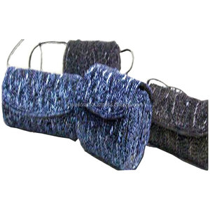 Modern Beads Satin Handmade Embroidery Solid Color Bags Elegant Luxury Handcrafted Evening <b>Clutch</b> Purse Premium Beadwork Open - Product Image 3