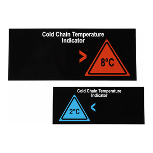 Etiquetas Indicadoras de Temperatura para Cadena de Frío para Almacenamiento de Vacunas y Muestras - Product Image 1