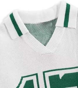 Pull en tricot respirant à motif graphique, style vintage, idéal pour l'hiver, pour les boutiques - Product Image 4