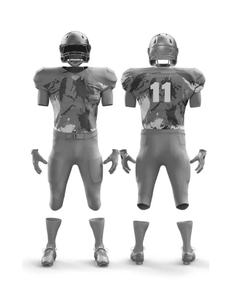 Ensemble de maillots de football américain pour hommes, personnalisé, sublimé, numéro 11, coupe ajustée, manches courtes, polyester respirant, uniforme - Product Image 4