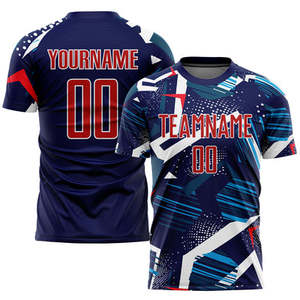 เสื้อทีมพิมพ์ลายแบบซับลิเมชั่น ผ้าโพลีเอสเตอร์ 100% ระบายอากาศได้ดี สำหรับผู้ใหญ่ 男女  บริการ OEM ผ้า 140 กรัม - Product Image 3