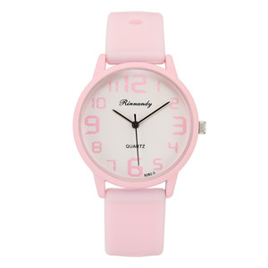 Relojes de Pulsera de Silicona de Moda 1196 para Mujer, Elegantes Relojes de Pulsera Blancos para Dama, de Lujo - Product Image 2